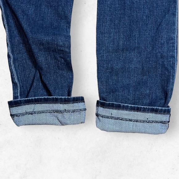 Joe's The Brixton‎ Straight + Narrow Mid Rise Jeans Women's W28 Stretch Med Blue - Picture 9 of 10